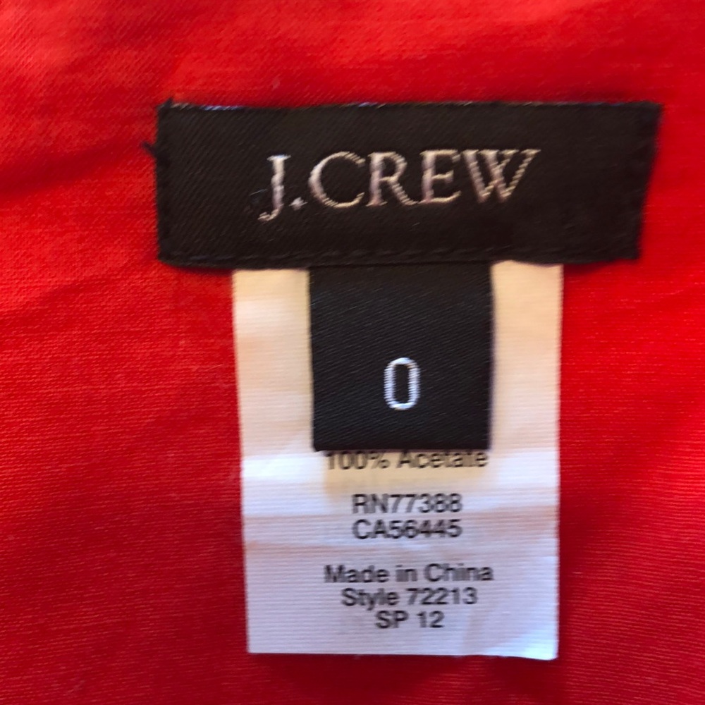 J crew , sz 0, pink and purple